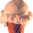 Melting Ice Cream emoji