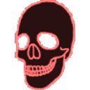 Neon Skull emoji