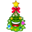 Happy Christmas Tree emoji