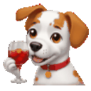 Dog Party Negroni emoji
