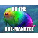 Hue Manatee emoji