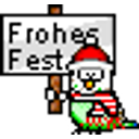 Festive Bird emoji
