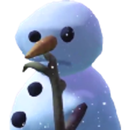 Snowman Think emoji