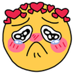 Flushed Sad emoji