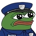 Peepopolice emoji