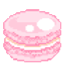 Pink Macaron emoji