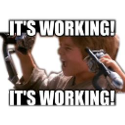Its Working Anakin emoji