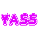 Yass emoji