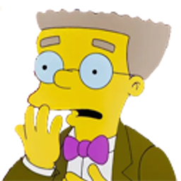 Waylon Smithers Gasp emoji