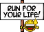 Run For Your Life emoji