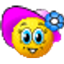 Pink Hat emoji