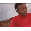 Wind Blowing Kid emoji