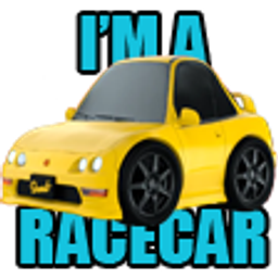 Im A Racecar emoji