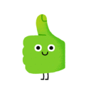 Cool Thumb Up emoji