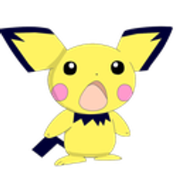 Pichu Surprised emoji