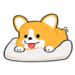 Corgi Comfy emoji