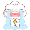 Cottoncandy Cry emoji