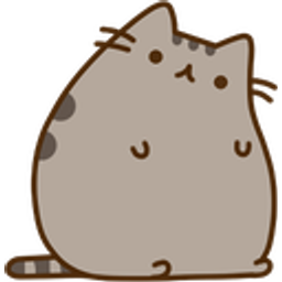 Pusheen Tired emoji