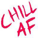 X Chill Af emoji