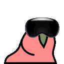Vision Pro Parrot emoji