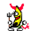 Banana Devil emoji