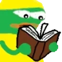 Donkreading emoji