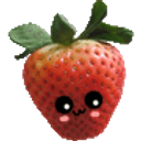 Strawberry Face emoji