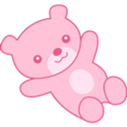 Pink Light Bear emoji