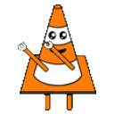 Cone Dance emoji