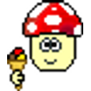 Ice Cream Mushroom emoji