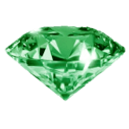 Green Diamond emoji