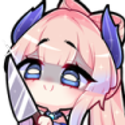 A Cute Stab Knife Pink emoji