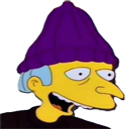 Mr Burns Jimbo Simpsons emoji