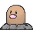 Diglett emoji