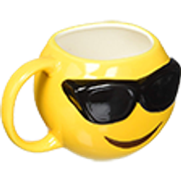 Mug Sunglasses Cool emoji