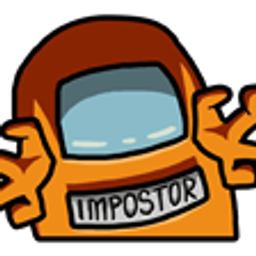 Imposter Orange emoji