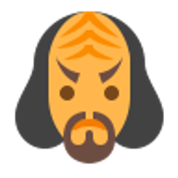 Klingon Head emoji
