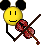 Violin Micky Mouse emoji
