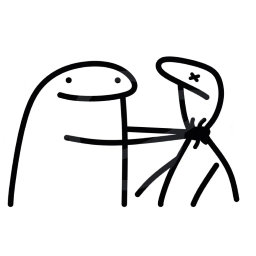 Flork Choking emoji