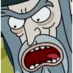 Old Man Angry Shout emoji