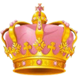 Pink Crown emoji