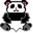 Panda Wave emoji