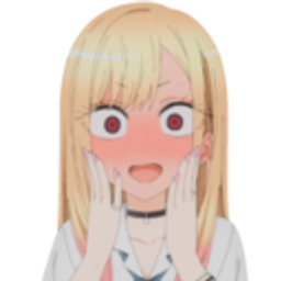 Blushing Marin emoji