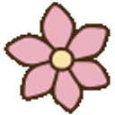 Pinkflower emoji