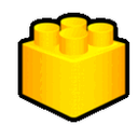 Lego Brick Intensifies emoji