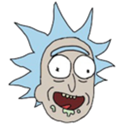 Rick Excited Crazed emoji