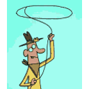Cowboy Lasso emoji
