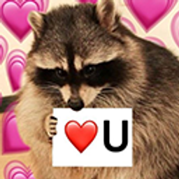 Luvyou Rcoon emoji