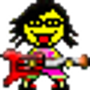 Electric Guitar Rocker emoji
