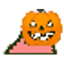 Spooky Parrot emoji